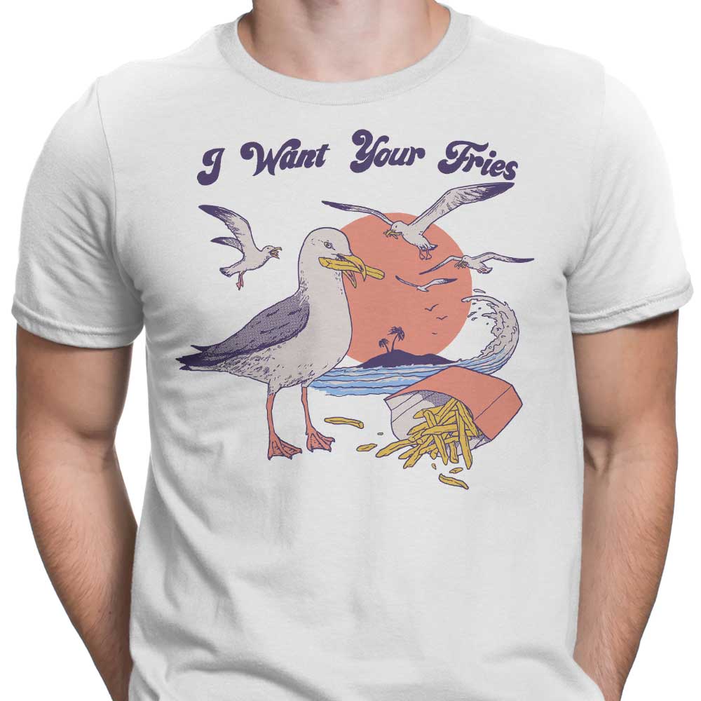 Men's Fashion - 'I Desire Your Fries' Apparel Collection