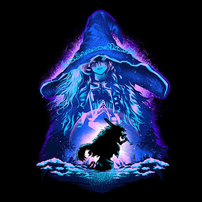 Hypertwenty's Enchanting Lunar Princess 3/4 Sleeve Raglan T-Shirt