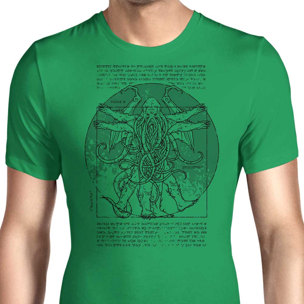 Lovecraftian-inspired Men's Apparel - T-Shirts in Various Sizes