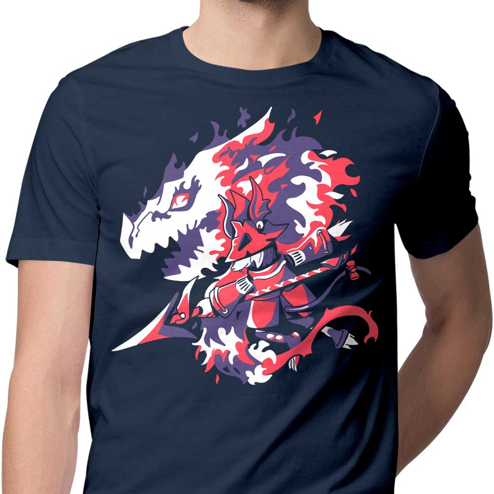 Sketchdemao Men's Dragon Knight T-Shirts in Various Sizes