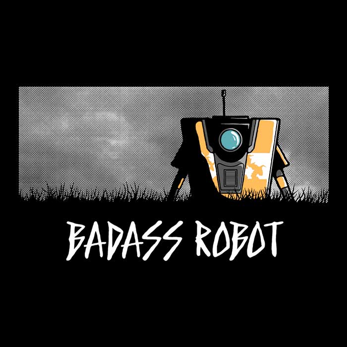 Awesome Badass Robot Men's Clothing - T-Shirts and Premium T-Shirts