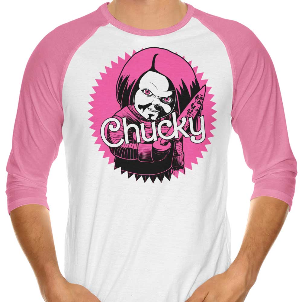 Malibu Doll Women's 3/4 Sleeve Raglan Style T-Shirt for Fashionable Wear