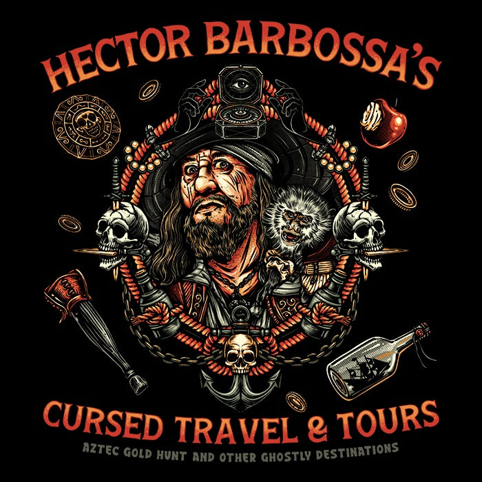 Glitchygorilla's Cursed Travel and Tours 3/4 Sleeve Raglan Stylish T-Shirt