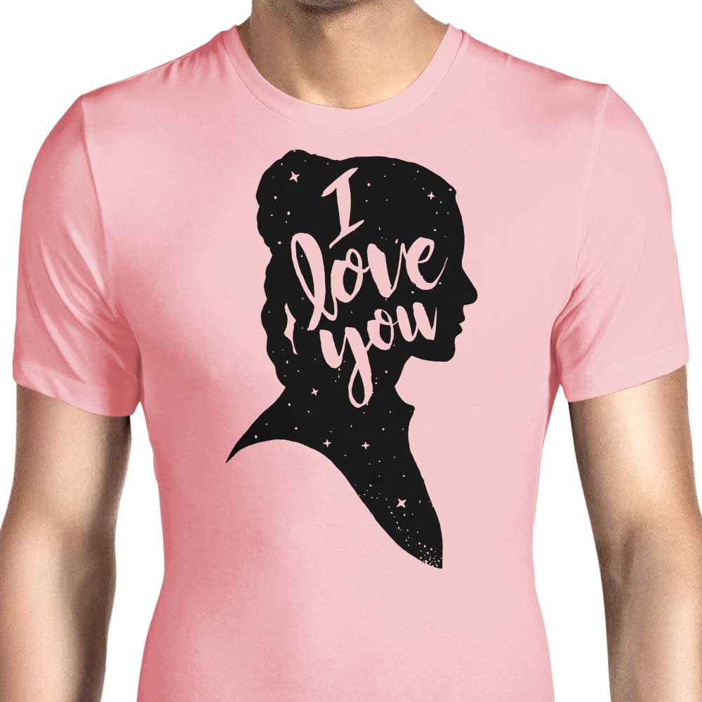 Men's 'I Love You' Apparel: T-Shirts in Various Sizes