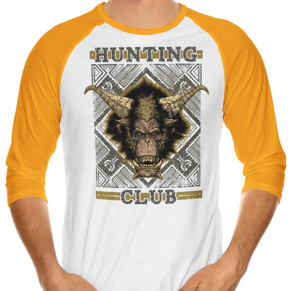 Adam Works Hunting Club Rajang 3/4 Sleeve Raglan Stylish T-Shirt