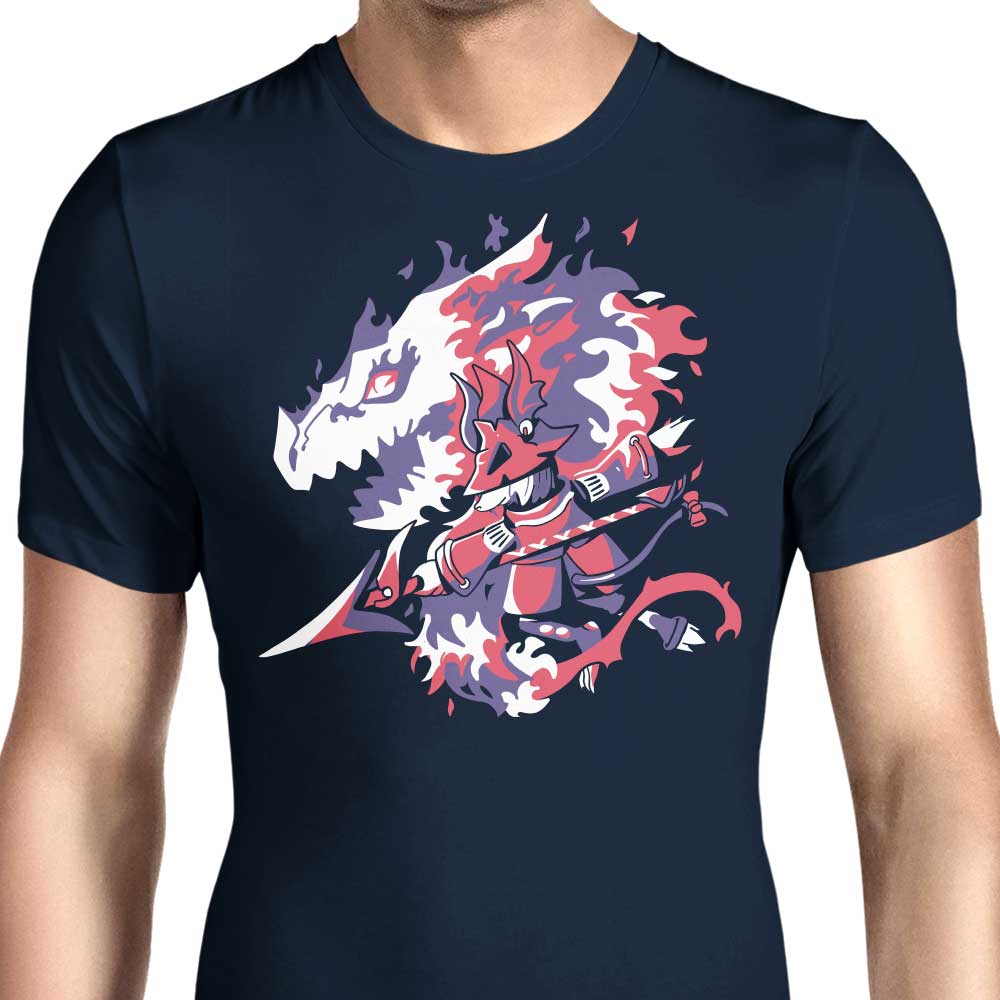 Sketchdemao Men's Dragon Knight T-Shirts in Various Sizes