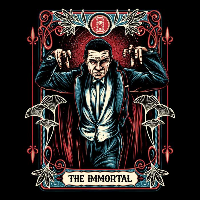 Glitchygorilla's The Immortal 3/4 Sleeve Stylish Raglan T-Shirt