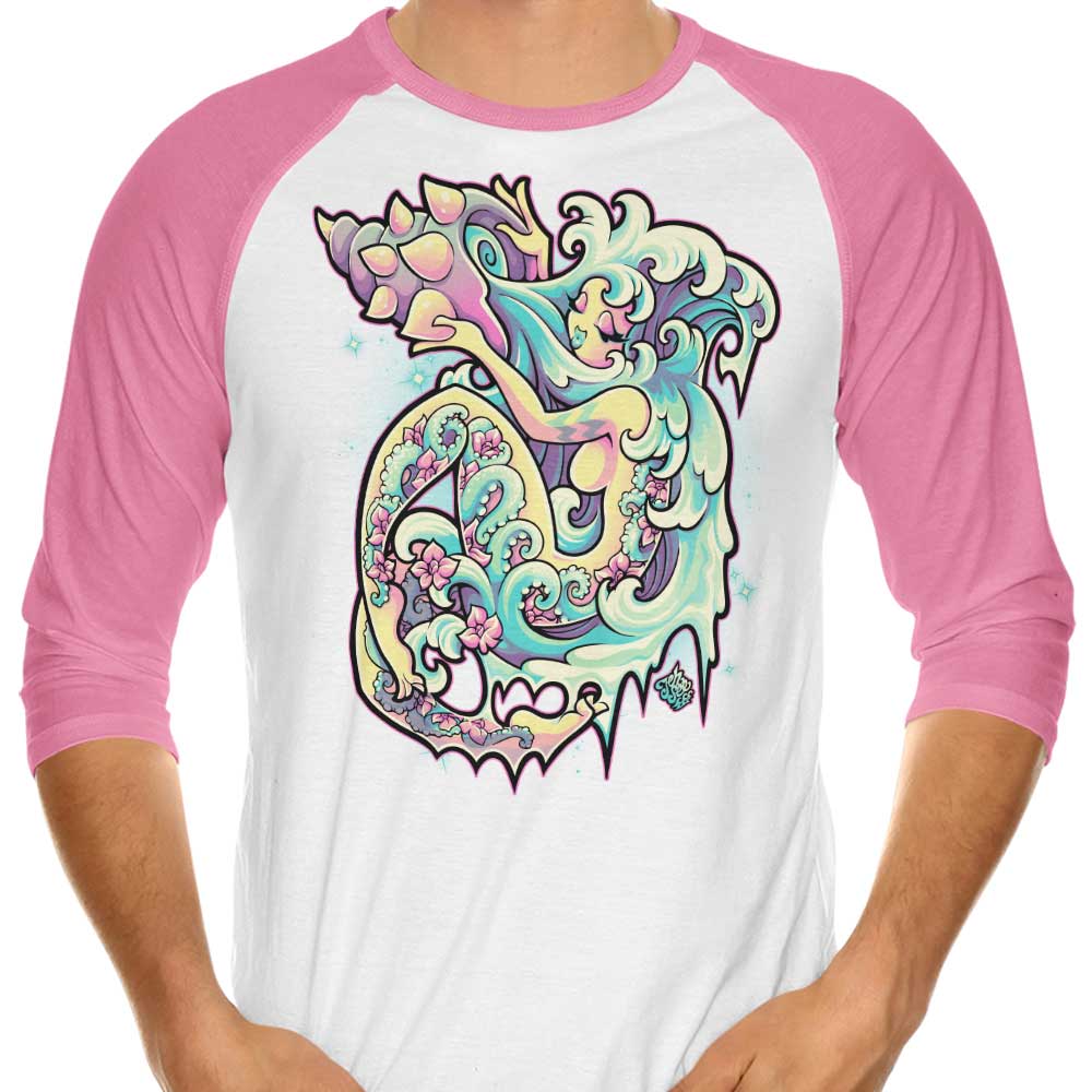 Jehsee Aquarius 3/4 Sleeve Raglan Stylish T-Shirt