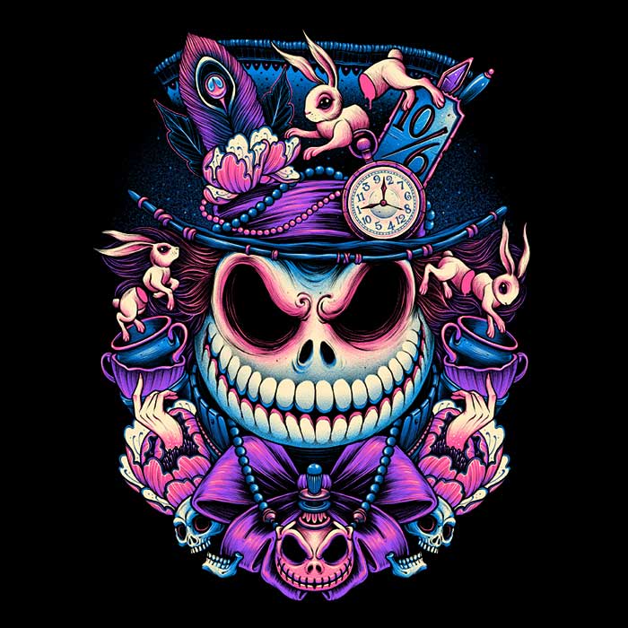 The Mad Skellington - Stylish Men's Apparel Collection