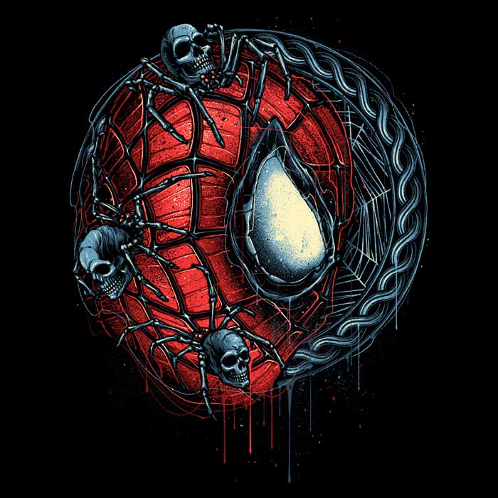 Spider Emblem Men's Stylish Apparel Collection