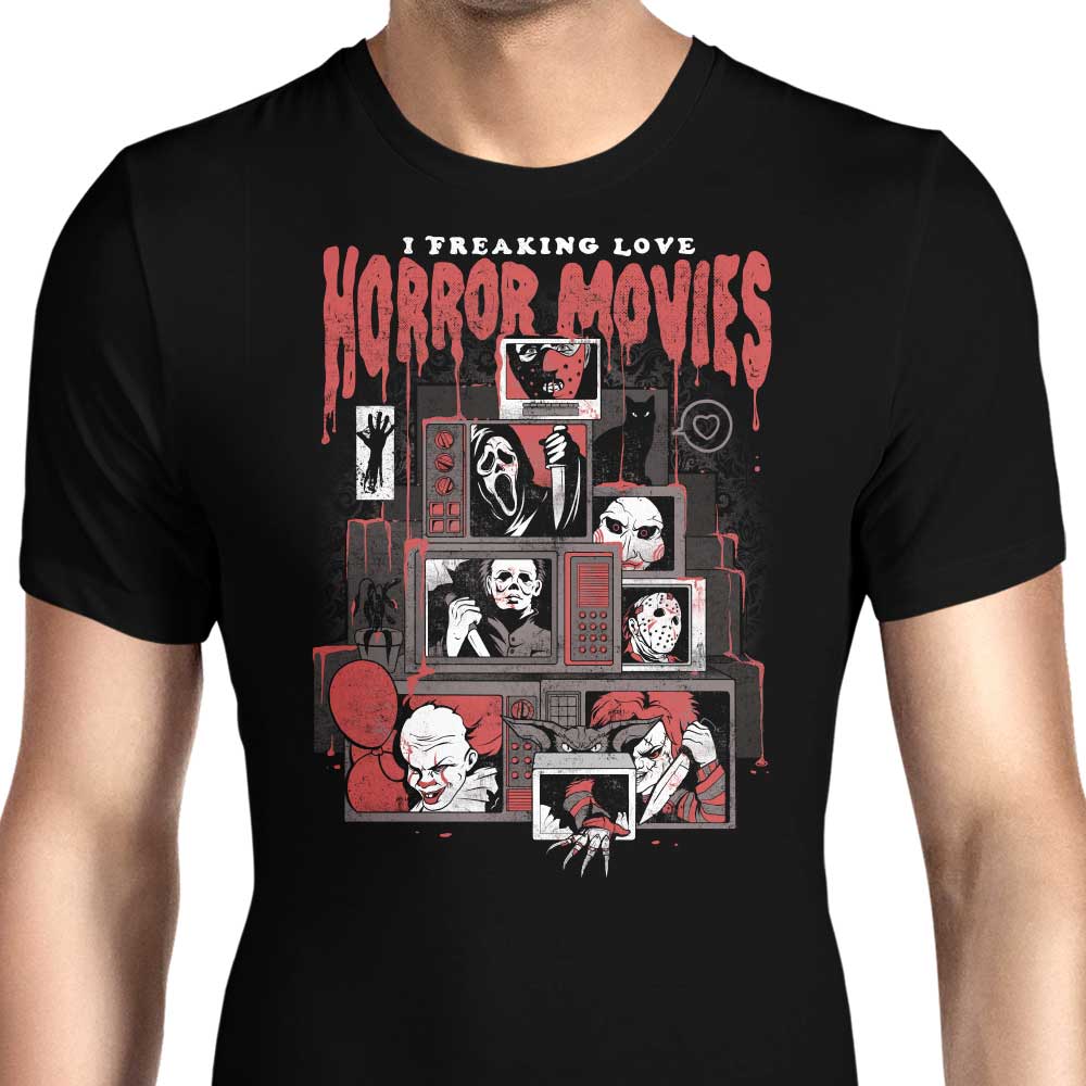 Men's Horror Love-themed Apparel - T-Shirts and Premium T-Shirts