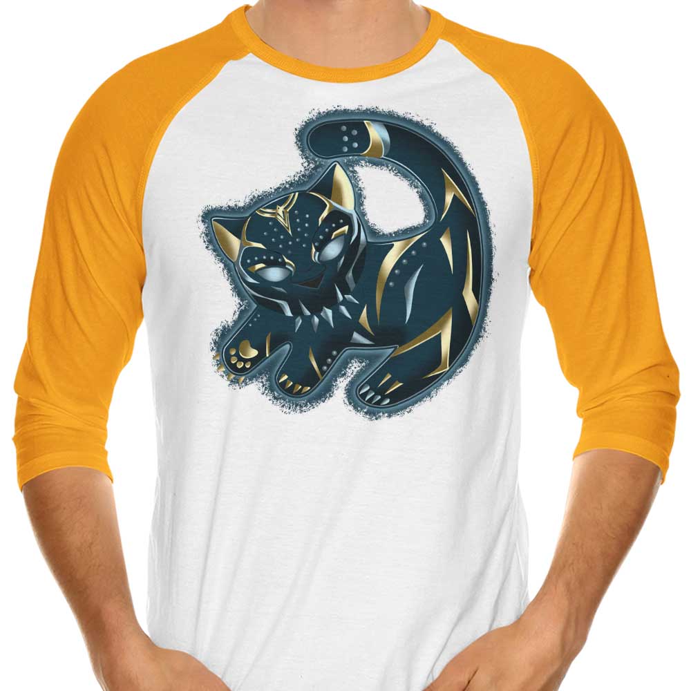 Stylish Panther Queen 3/4 Sleeve Raglan T-Shirt by MIKElopez