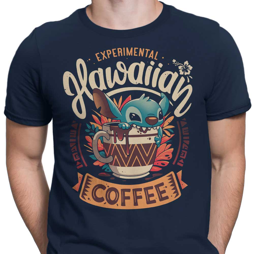 Unique Experimental Hawaiian Coffee Inspired Men's Clothing Apparel