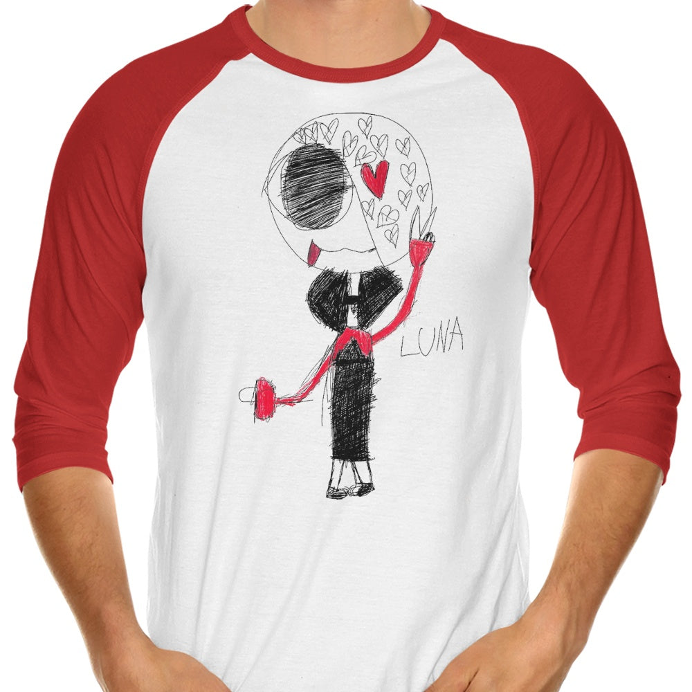 Luna Brand Three - Quarter Sleeve Raglan Style T - Shirt