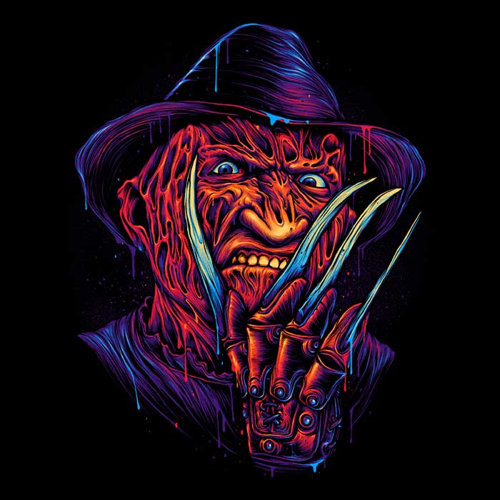 Glitchygorilla's Glowing Nightmare 3/4 Sleeve Raglan Stylish T-Shirt