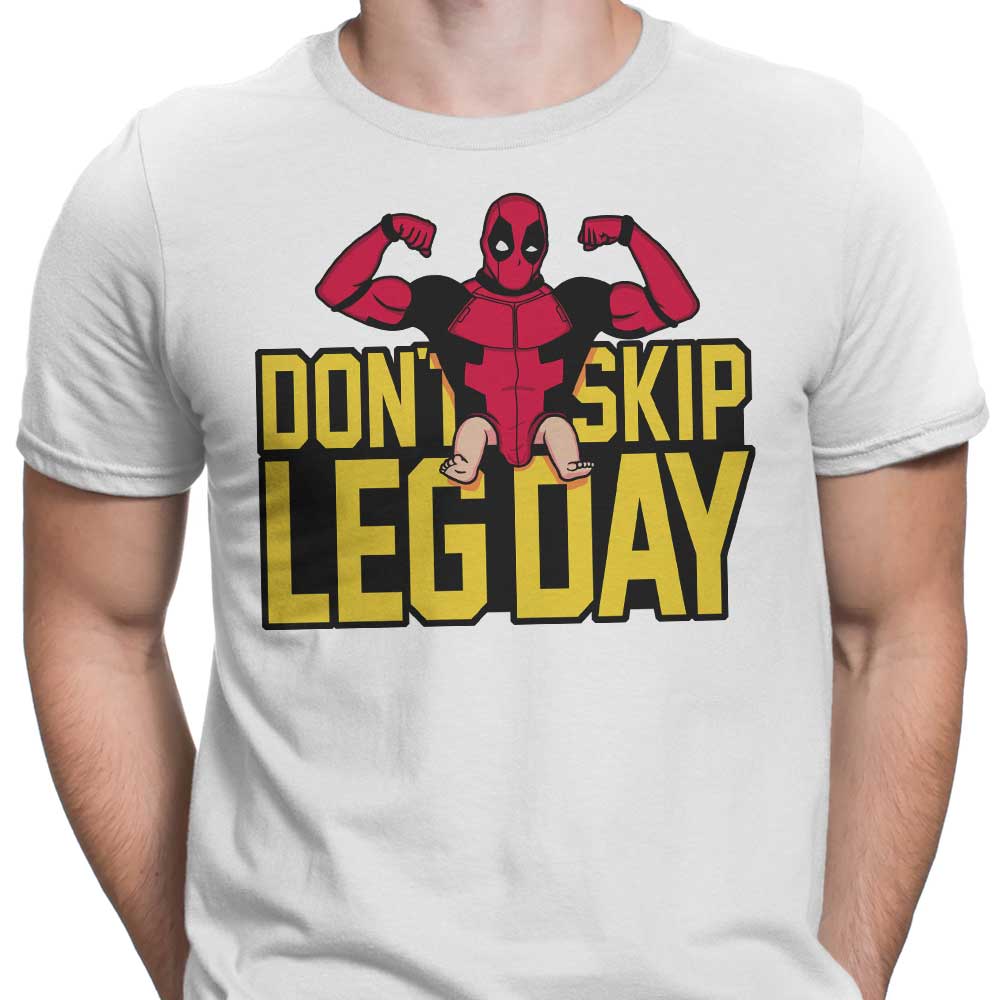 Don't Miss Leg Day Men's Clothing Collection - T-Shirts and Premium T-Shirts