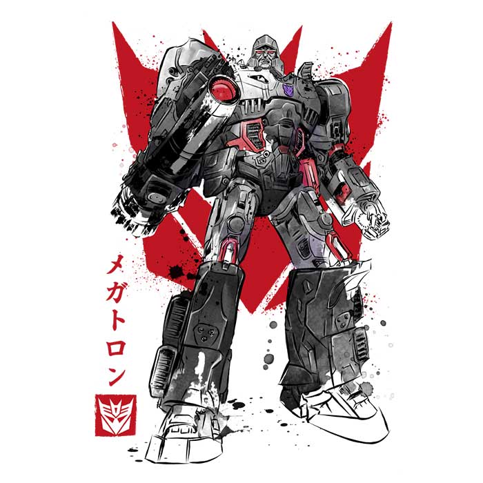 Men's Destruction Sumi-e Apparel by Dr. Monekers