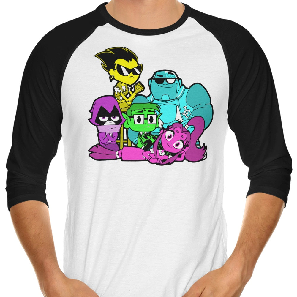 Go Teens Club Stylish 3/4 Sleeve Raglan T-Shirt for Trendy Teens
