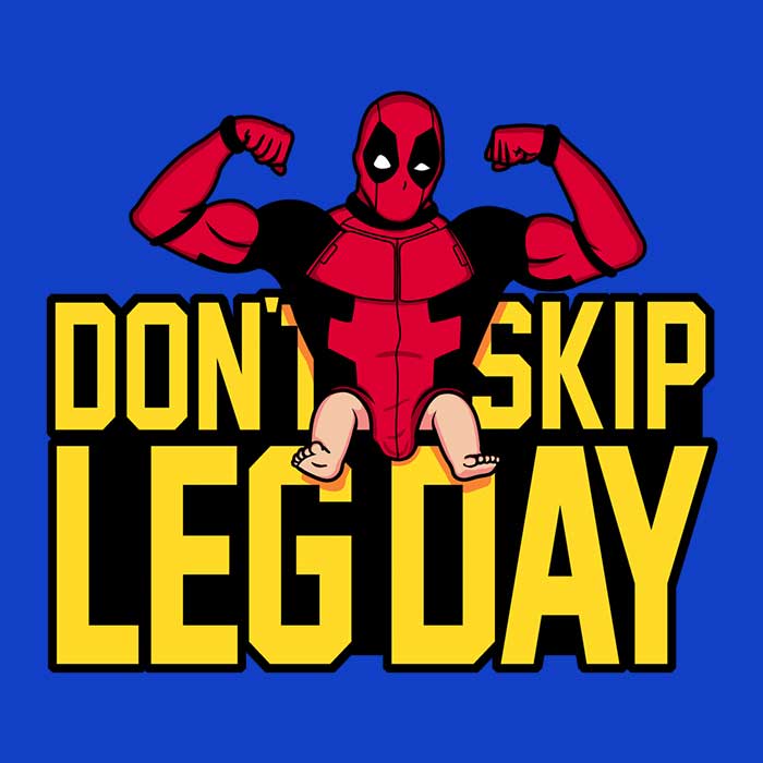 Don't Miss Leg Day Men's Clothing Collection - T-Shirts and Premium T-Shirts