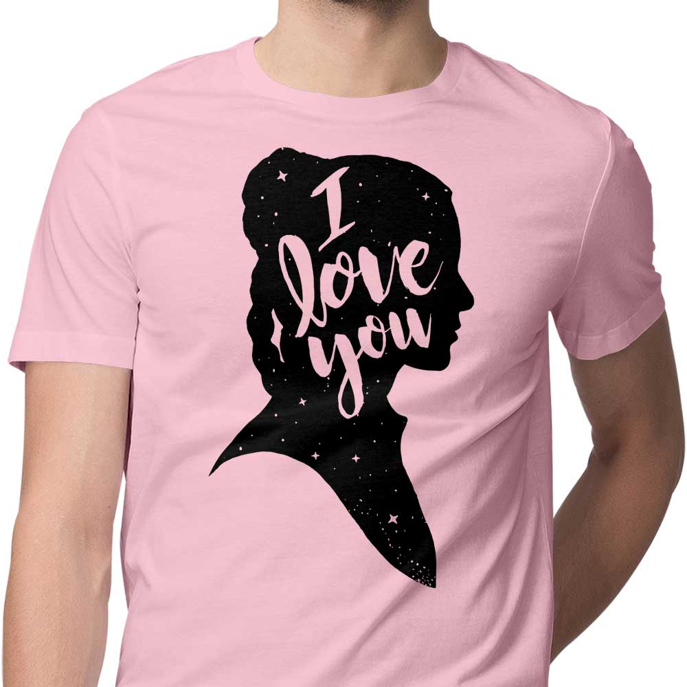 Men's 'I Love You' Apparel: T-Shirts in Various Sizes