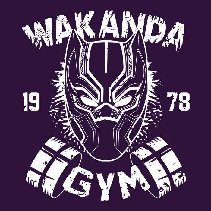 Soulkr's Wakanda Gym High - Quality Men's Workout Apparel