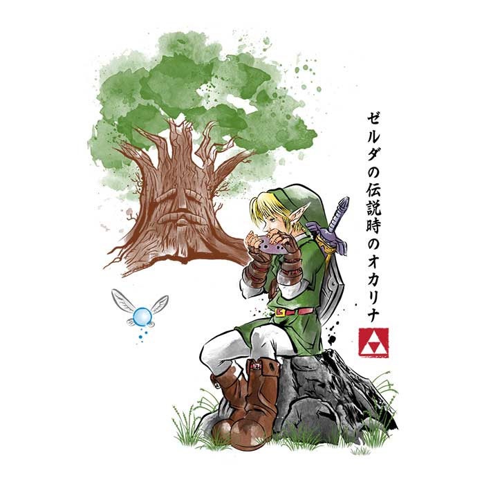 Fantastic Great Deku Watercolor Men's Fashion Apparel