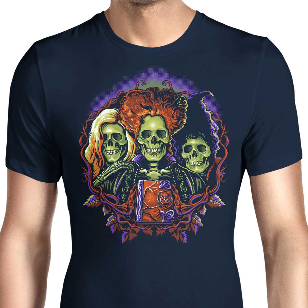 Stylish Men's Witches Skulls Apparel in Various Sizes