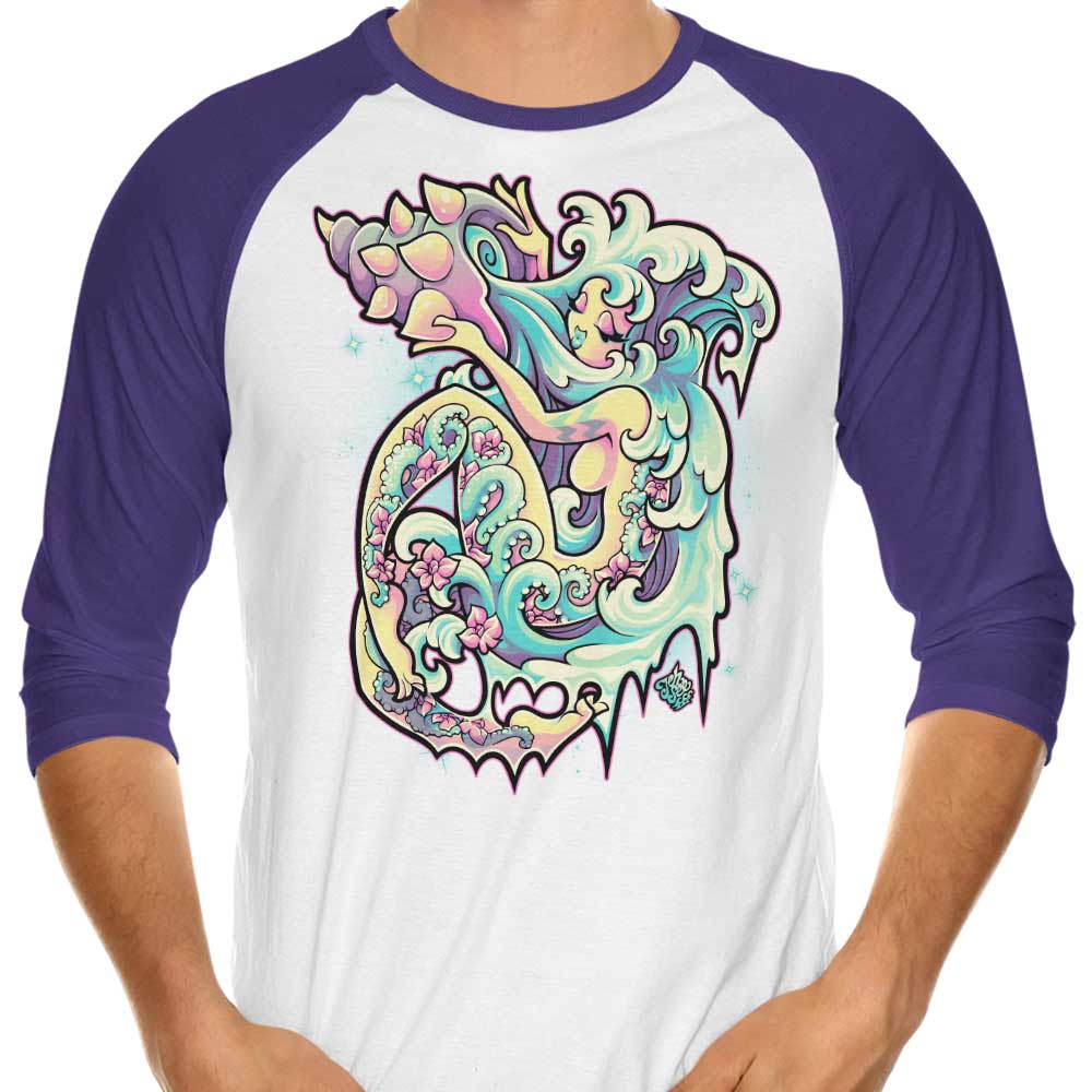 Jehsee Aquarius 3/4 Sleeve Raglan Stylish T-Shirt