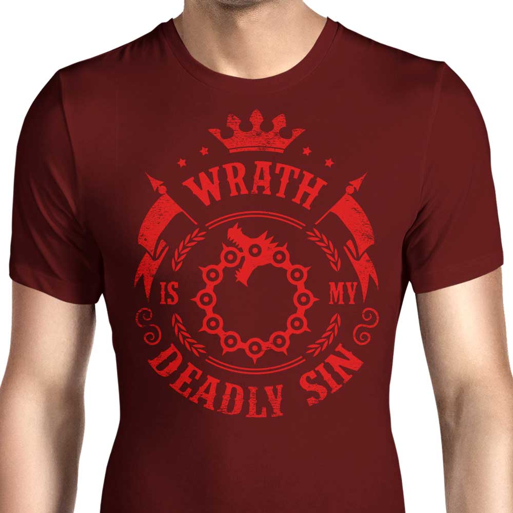 Typhoonic Art's 'Wrath is My Sin' - Stylish Men's T-Shirts