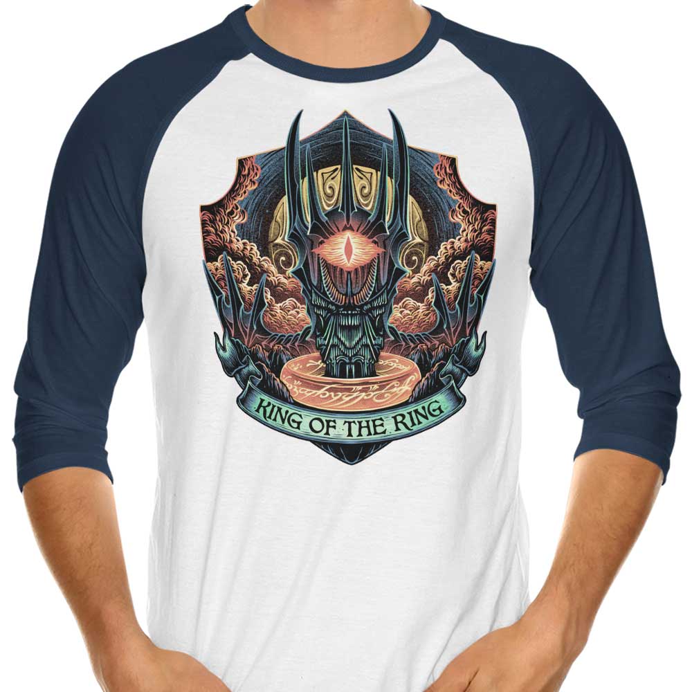 The Champion of the Ring - Three - Quarter Sleeve Raglan Style T - Shirt