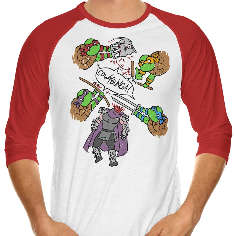 MarianoSan Turtle Pool 3/4 Sleeve Raglan Stylish T-Shirt