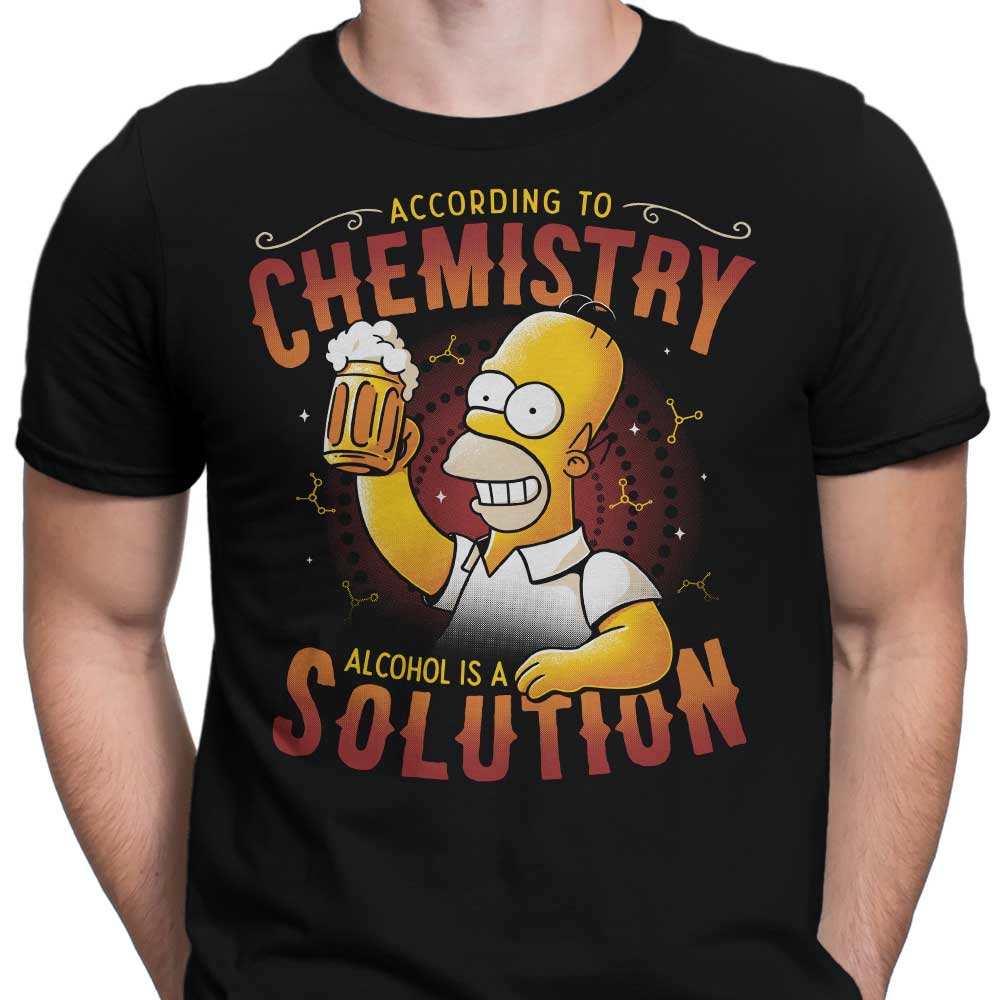 Men's Alcohol is a Solution Apparel - T-Shirts and Premium T-Shirts