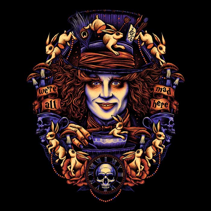 Glitchygorilla's Trendy 3/4 Sleeve Raglan T-Shirt - Mad for Hats Style