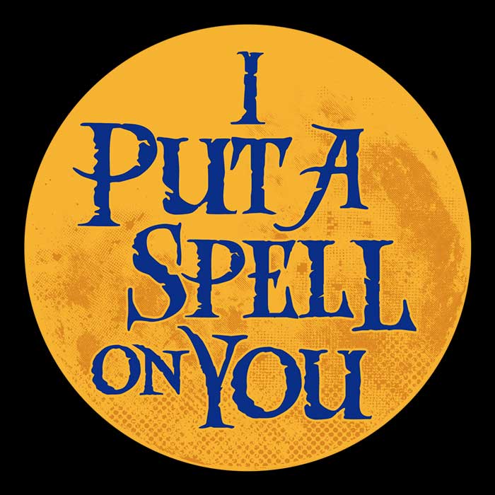 Enchanting 3/4 Sleeve Raglan T-Shirt with 'Put a Spell on You' Design