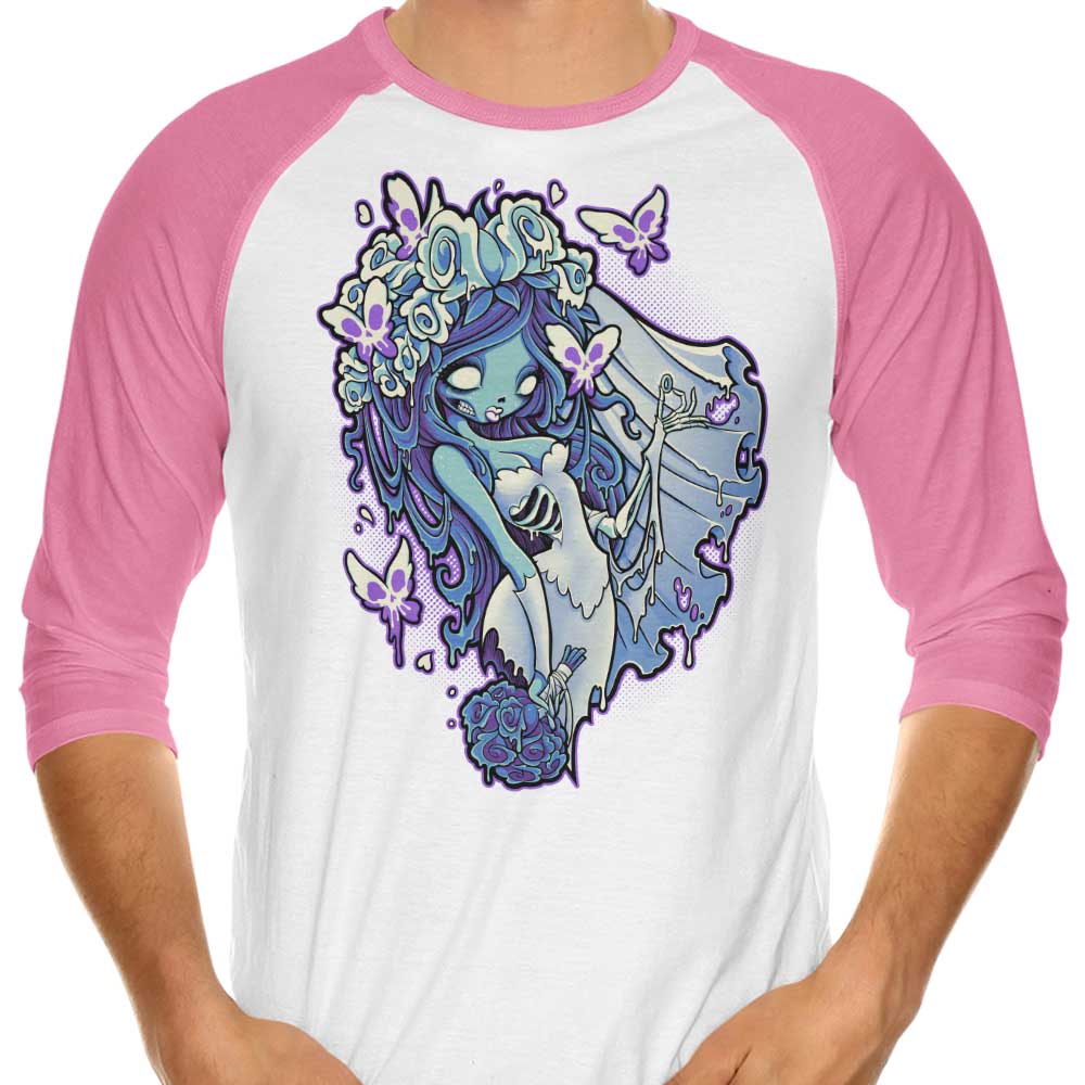 Jehsee's Decaying Dreams 3/4 Sleeve Raglan Stylish T-Shirt