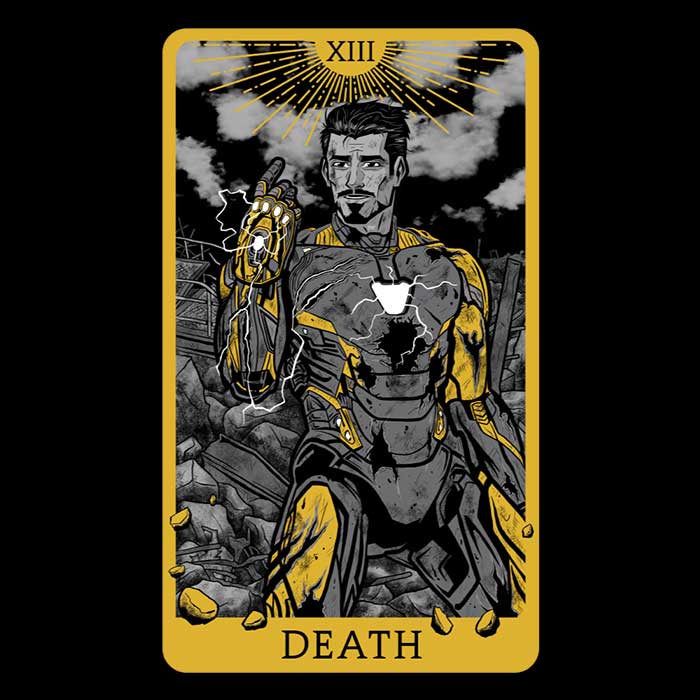 Tarot: Death - Men's Clothing Line Including T - Shirts and Premium T - Shirts