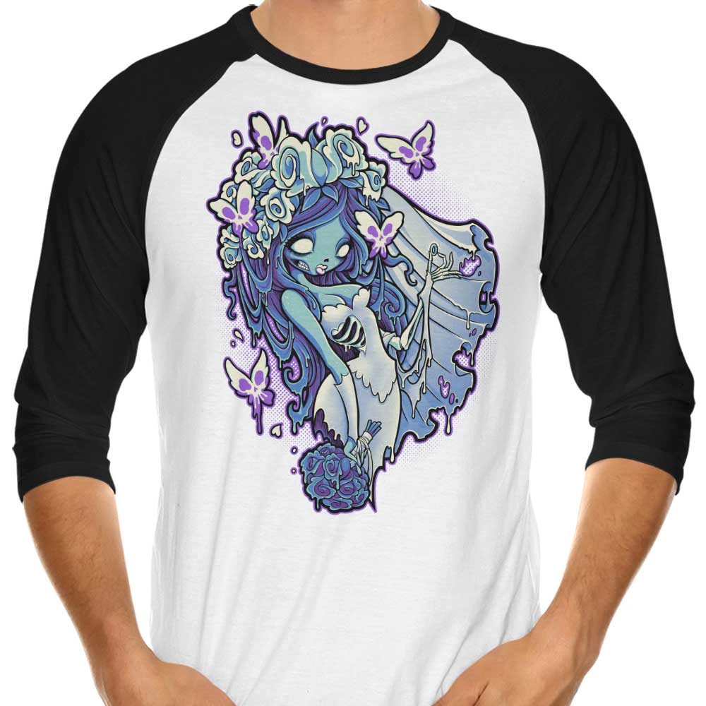 Jehsee's Decaying Dreams 3/4 Sleeve Raglan Stylish T-Shirt