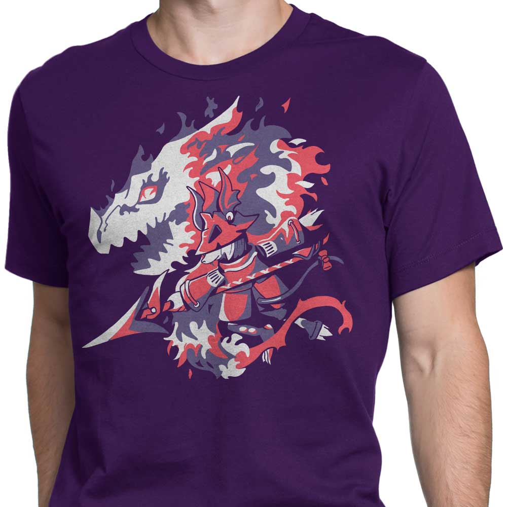 Sketchdemao Men's Dragon Knight T-Shirts in Various Sizes