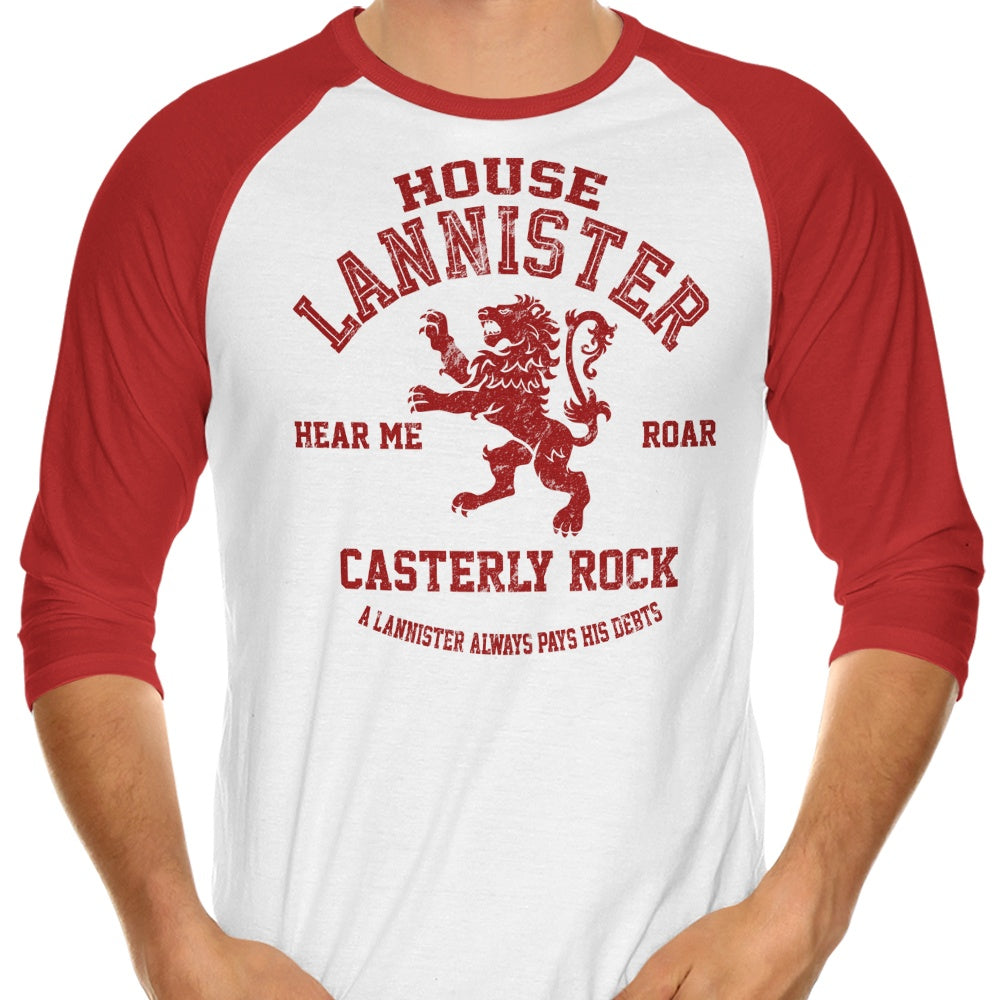 Digital Phoenix's 'Hear Me Roar (Alt)' 3/4 Sleeve Raglan Style T-Shirt for Fashion Lovers