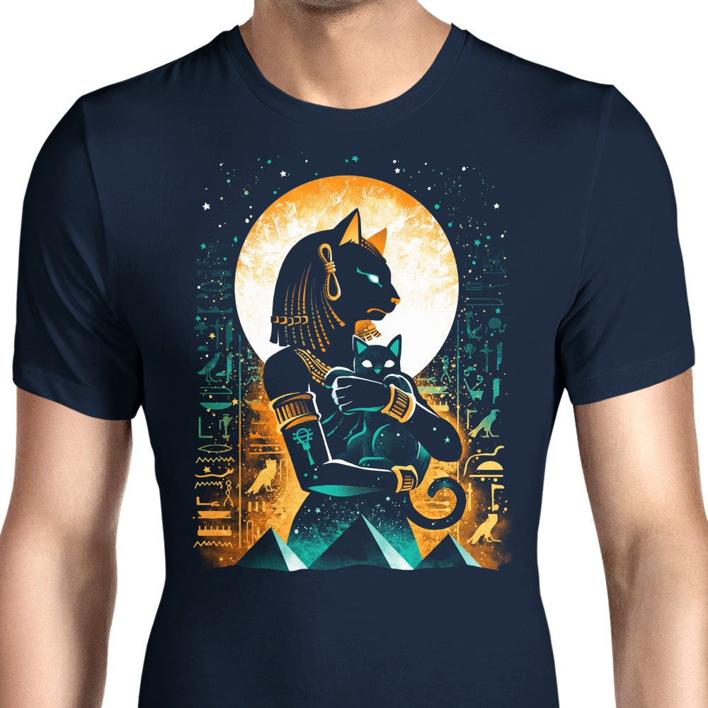 Alemaglia's Men's 'Goddess of Cats' Fashion Apparel