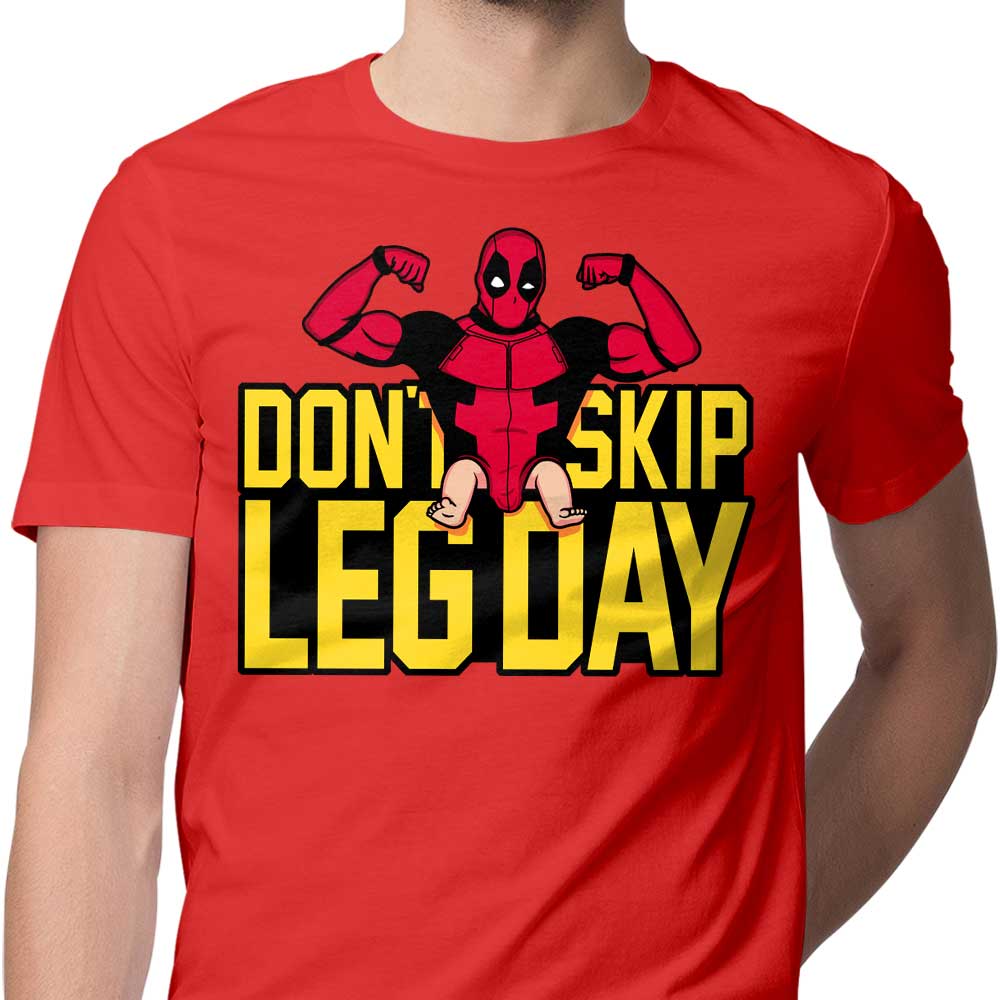 Don't Miss Leg Day Men's Clothing Collection - T-Shirts and Premium T-Shirts