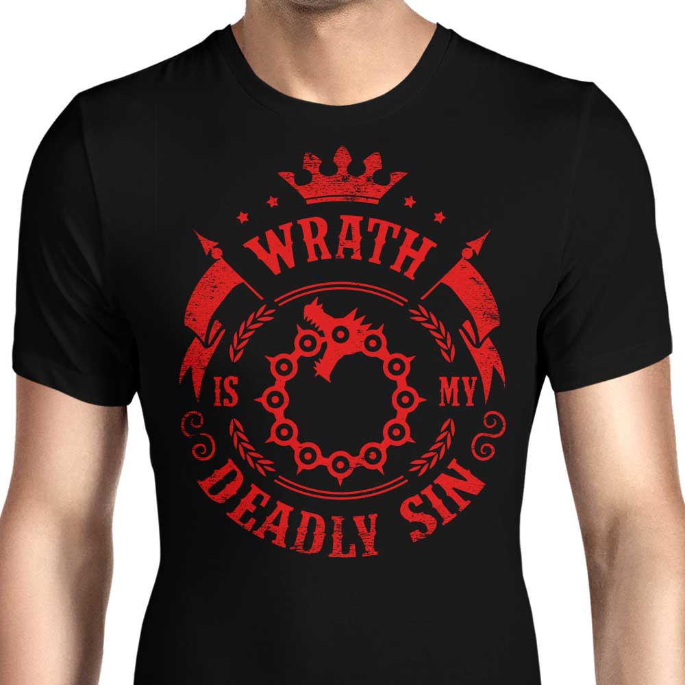 Typhoonic Art's 'Wrath is My Sin' - Stylish Men's T-Shirts