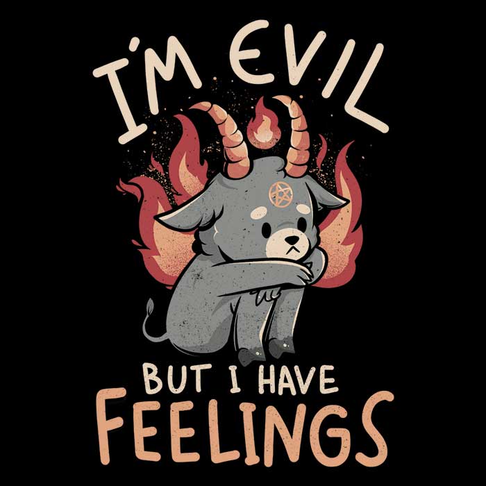 3/4 Sleeve Raglan T-Shirt with the 'But I Have Feelings' Design