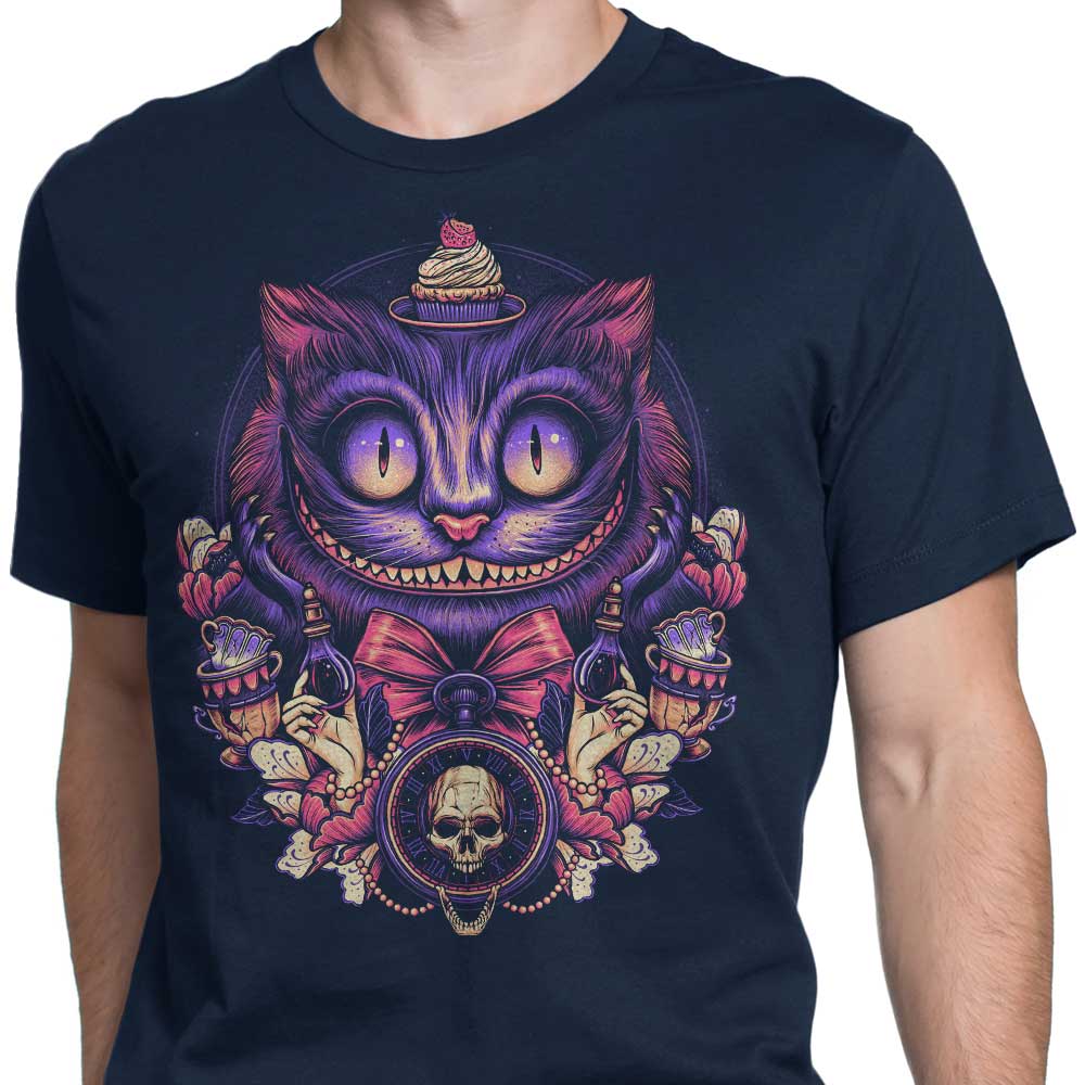 Glitchygorilla's Mysterious Smile - Stylish Men's Cotton Apparel