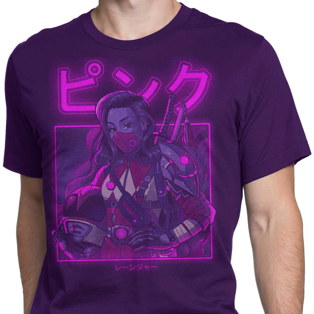 Stylish Pink Neon Men's Clothing Apparel