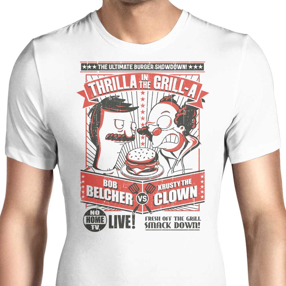 Deep Fried Art's Thrilla in the Grill-a Men's Comfortable Apparel