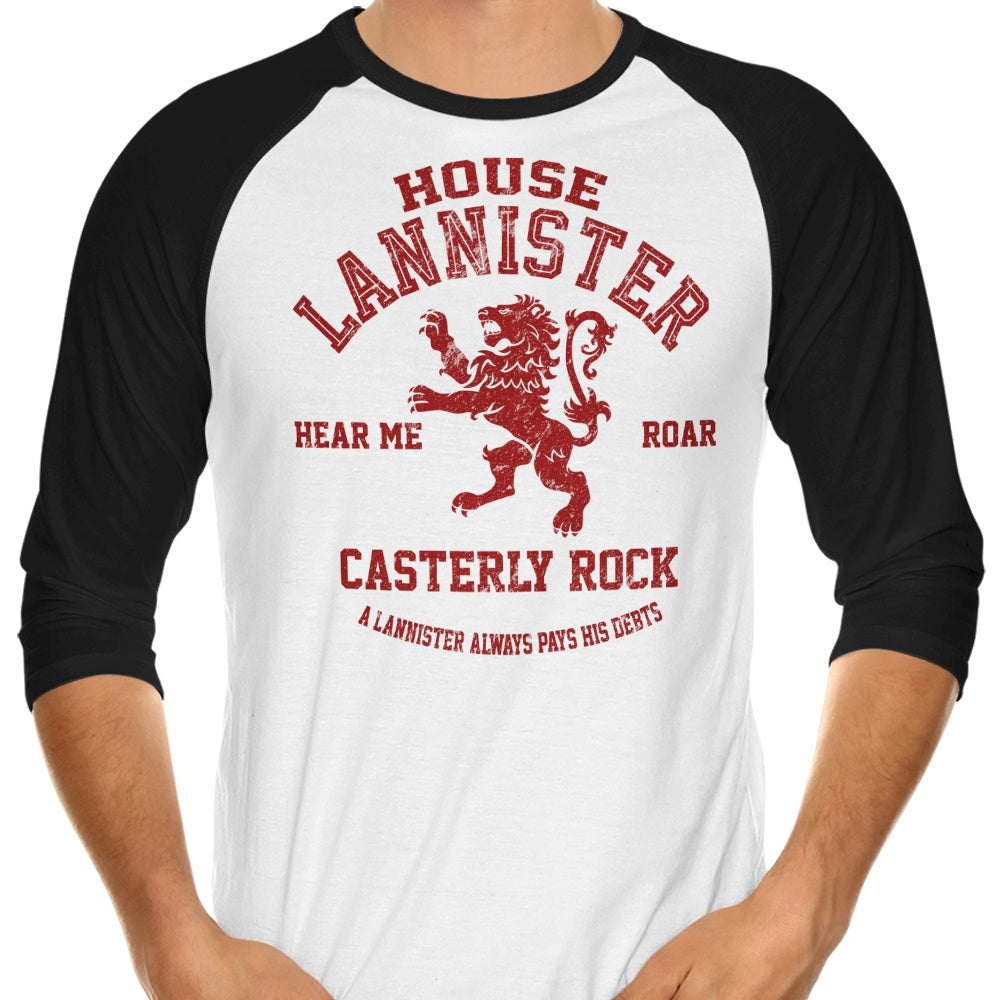 Digital Phoenix's 'Hear Me Roar (Alt)' 3/4 Sleeve Raglan Style T-Shirt for Fashion Lovers