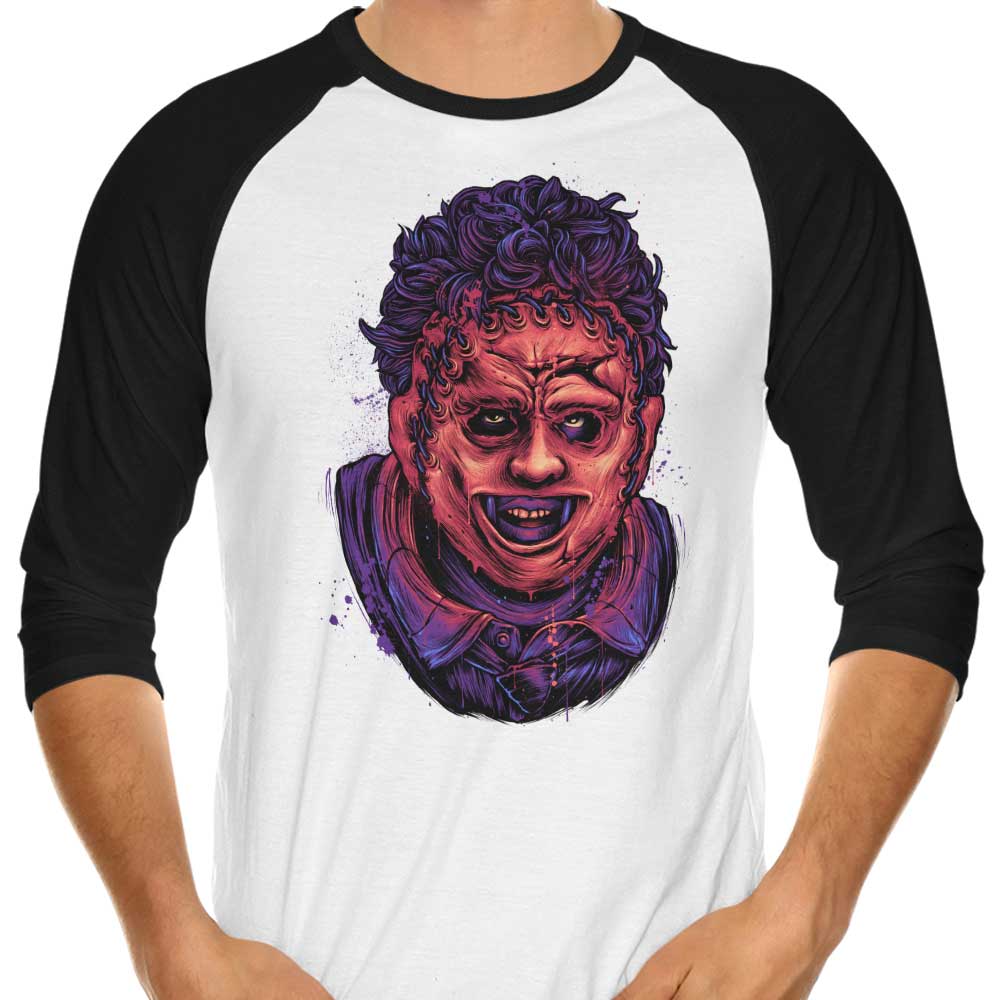 Glowing Leather Maker 3/4 Sleeve Raglan Style T-Shirt for Fashion Enthusiasts