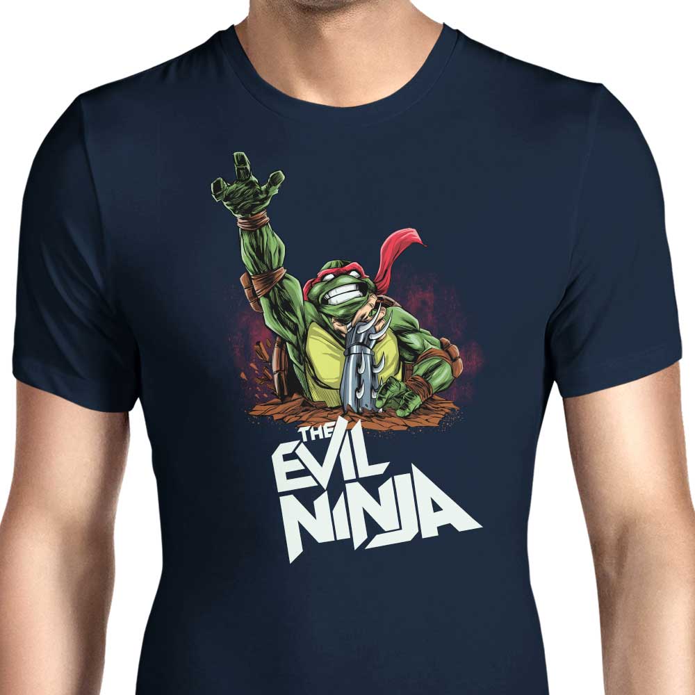 Zascanauta's Men's Evil Ninja T-Shirts in Various Sizes