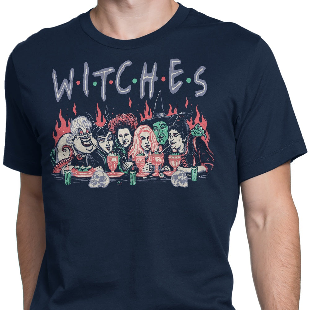 Men's Witches-themed Apparel: T-Shirts in Various Sizes